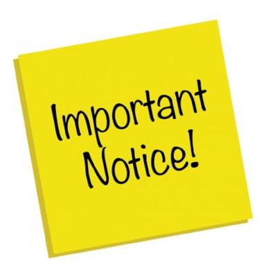 Important Notice 